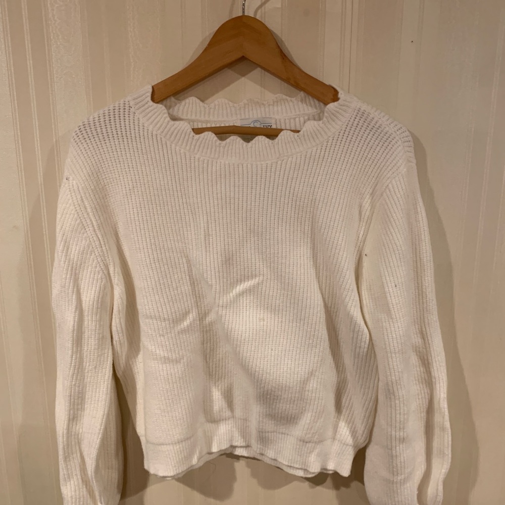 NWT Francescas White Sweater